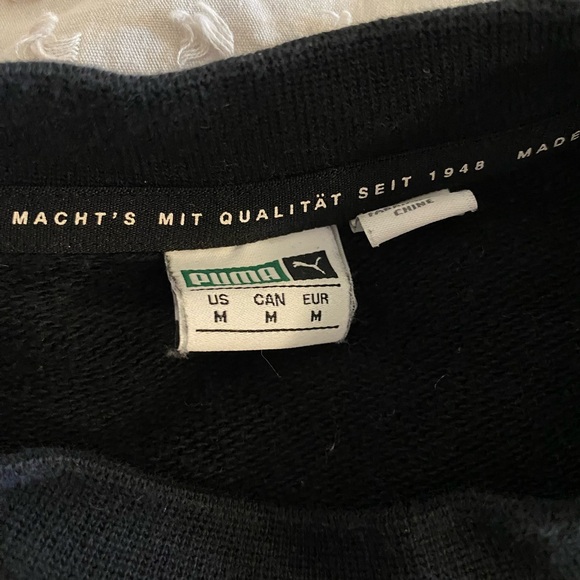 Puma Floral Cropped Sweatshirt - Picture 4 of 5